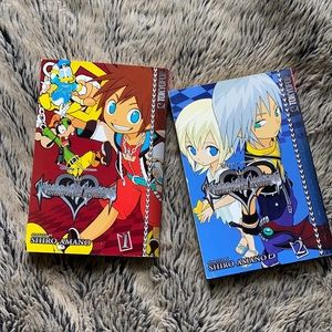 Kingdom Hearts Chain of Memories: Books 1 & 2